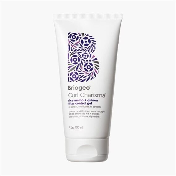 Curl Charisma Rice Amino and Quinoa Frizz Control Gel, Curl Defining Styler for Wavy, Curly and Coily Hair Textures, Vegan, Phalate & Paraben-Free, 5.5 Ounce