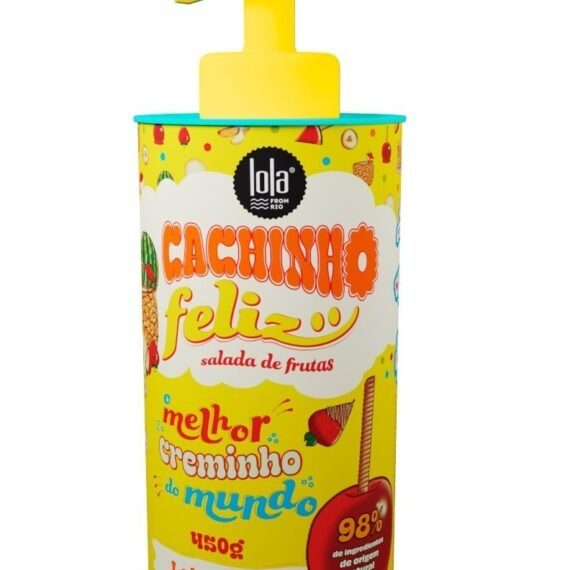 Cachinho Feliz Curl Styling Cream for Kids - Fruit Salad 450 g