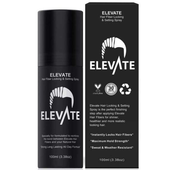 Hair Fiber Locking & Setting Hold Spray | New Advanced Long Lasting Formula | 2-6 Month Supply | Strong Formula for Wind, Sweat, and Weather Resistant for Men and Women