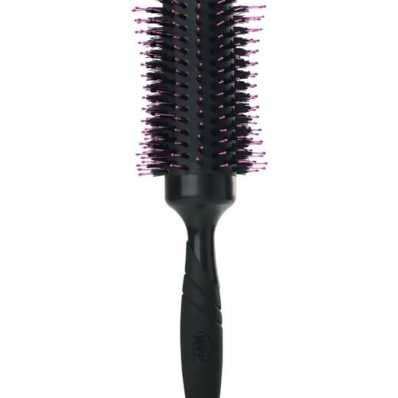 Hair Volume Boosting Styling Brush, Ceramic Barrel Hairbrush Fine Medium Hair, Frizz Control Volume Boosting Bristles, Smooth Glossy Hair Results