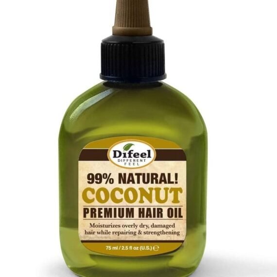 Coconut hair oil for natural deep conditioning 75 ml