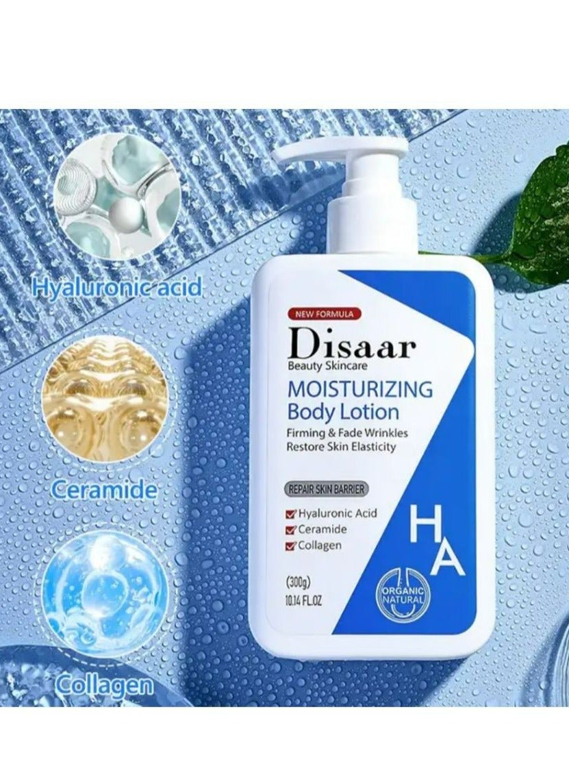 Deep Moisturizing Firming Repair Body Barrier Hyaluronic Acid Collagen Body Lotion for Women 300 g