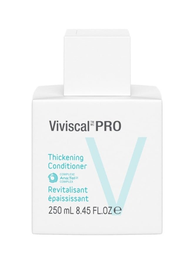 Viviscal Professional Thin to Thick Conditioner with Ana:Tel Proprietary Complex, Biotin, Collagen & Keratin Promotes Healthy Looking Hair Growth, 250 ml