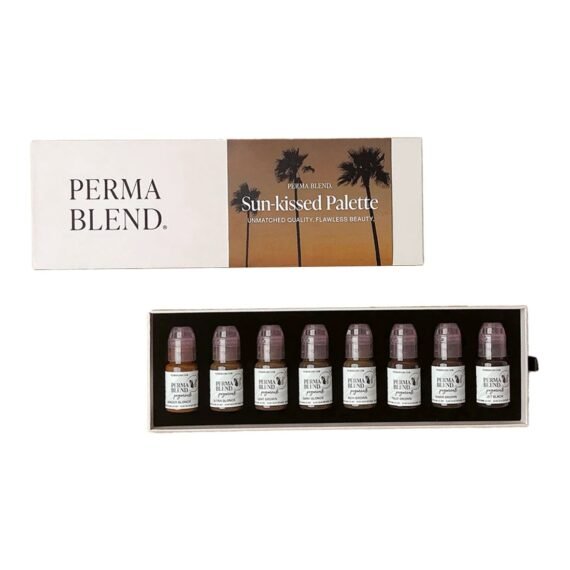 Eyebrow Pigment Sun Kissed Palette Brow Pigments 8X15 Ml Brow Coloring Ink For Eyebrows, Eyes, And Scalp Cosmetic Pigment