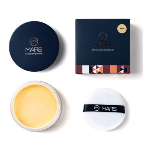 MARS Trend Setting Matte Banana Powder Compact For All Skin Types 8G  P415 Bna Cream