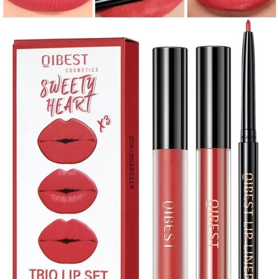 Matte Liquid Lipstick Lip Liner and Lip Gloss Set Long Lasting Waterproof High Pigmented Lip Colors Moisturizing Velvety Nude Lip Stain Make Up Gift Kit