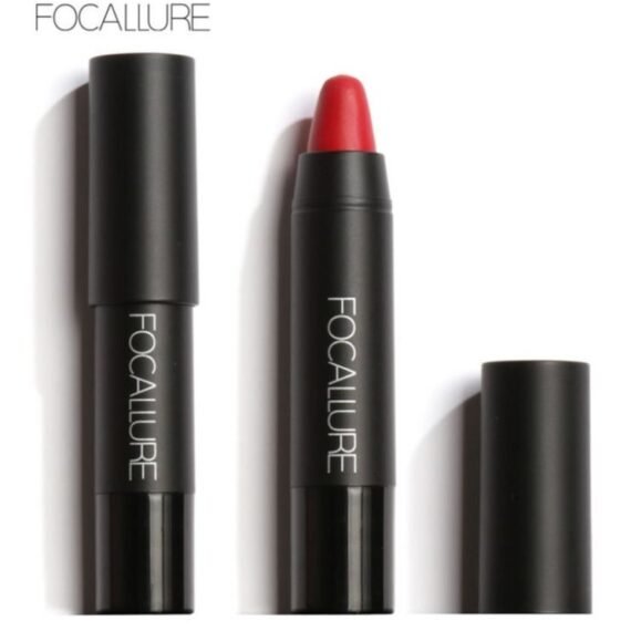 Matte Lips Crayon Lipstick Long Lasting Pen Rich Creamy Vitamin E Lipstick FA22-1