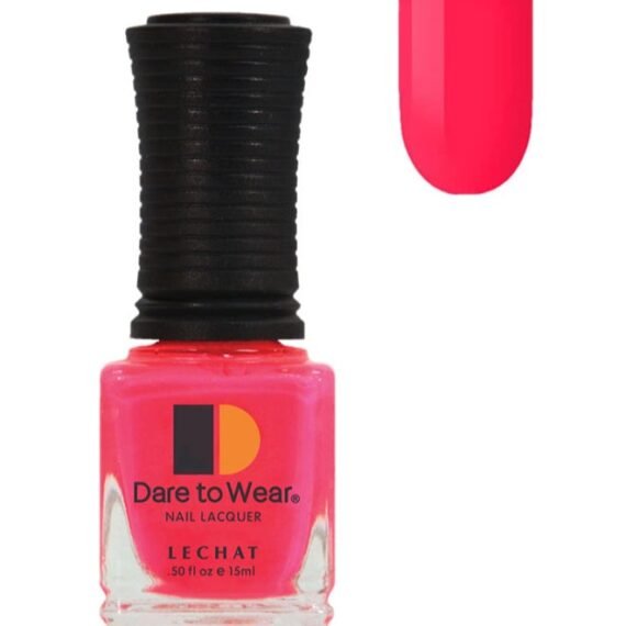 Nail Polish Super Shine Long Wear Lacquer Quick Drying Nail Color Resists Chips Fading Lasts Up To 3 Weeks Precise Application In One Stroke Nail Paint That'S Hot Pink Dw38