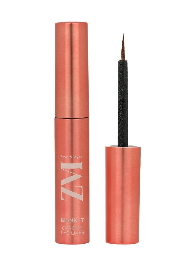 Blink It Chrome Eye liner with Rosehip oil, 3.5gram Emerald Green