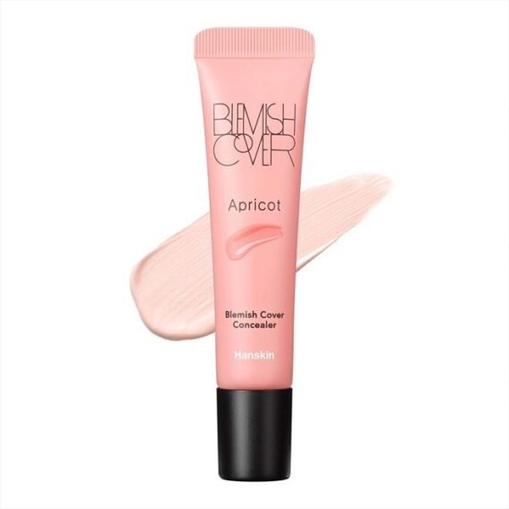 Apricot Blemish Cover, Dark Circle Cover, Full Coverage Color Correcting Concealer [Apricot/12g]