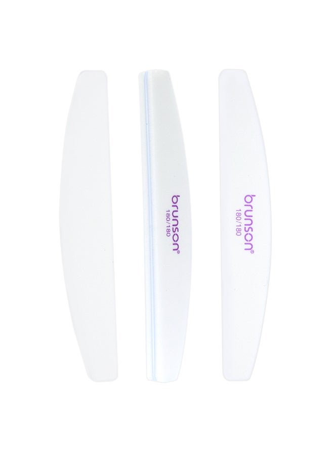 15 Pieces Nail File, Professional Double Sided Buffer Block Emery Board, Manicure Pedicure Tool - SEB-321W