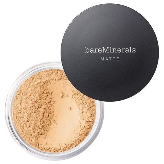 Original Matte Loose Mineral Foundation Broad Spectrum SPF 15, Golden Tan 20, 0.21 oz.