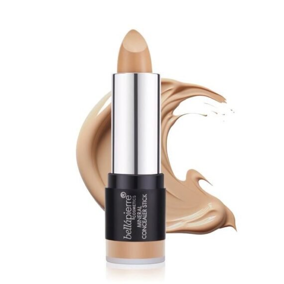 Mineral Concealer Stick | Easy to Blend Natural Wax Matte Makeup | Hides Acne, Discoloration & Blemishes | Non-Toxic and Paraben Free | All Day Wear - (Dark/Deep)