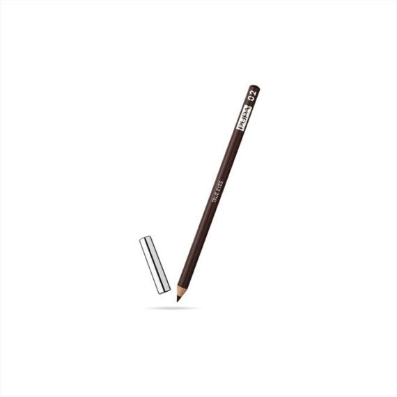 Milano True Eyes Precise Eyeliner - Perfect Blend Of Oils And Waxes - Instant Color Payoff - Enhances The Gaze And Gives Intense Depth - Suitable For Sensitive Eyes - 02 Intense Brown - 0.05 Oz
