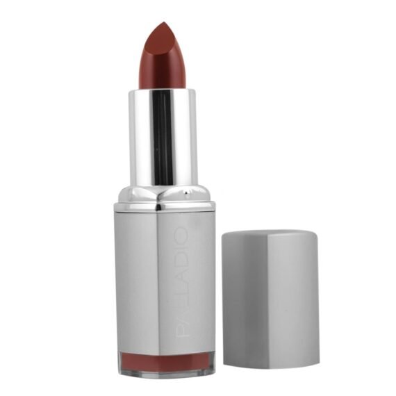 Palladio Herbal Lipstick, Rich Pigmented and Creamy, Infused with Aloe Vera, Chamomile & Ginseng, Prevents Lips from Drying, Combats Fine Lines, Long Lasting Lipstick, Angelica