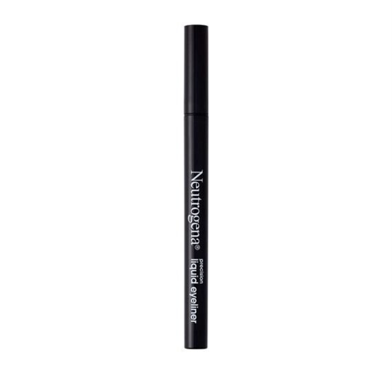 Precision Liquid Eyeliner with Honey & Coconut, Hypoallergenic, Smudge- & Water-Resistant Eyeliner Makeup for Precise Application, Jet Black, 0.013 fl. oz