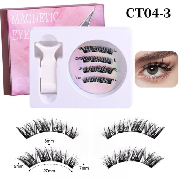 3D Magnetic Eyelashes Black