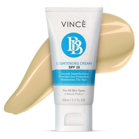 BB Cream – Beige (VBBC 02) – All-in-One BB & Fairness Cream – Hydrates, Primes & Conceals Imperfections for Brighter, Flawless Skin & Natural Coverage – With SPF 25, 50ml