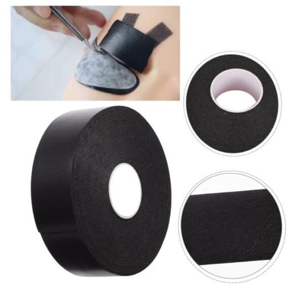 Uv Foam Tape Black Elastic Skinfriendly Lash Extension Tape 2.5M X 5M Foam Eye Pads For Eyelash Extensions Secure  Comfortable Lash Tool Iuvft