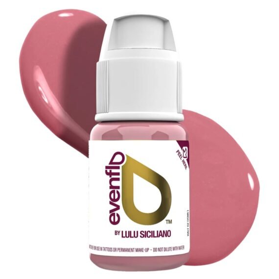 Perma Blend Luxe Rock Rose Lip Pigment 15ml Professional Quality Semi Permanent Lip Blush and Tint for Vibrant Long Lasting Color