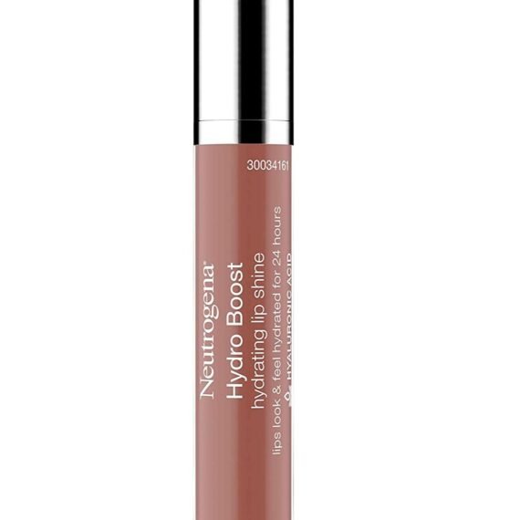 Neutrogena Hydro Boost Moisturizing Lip Gloss 27 Almond Nude Color 0.10 oz
