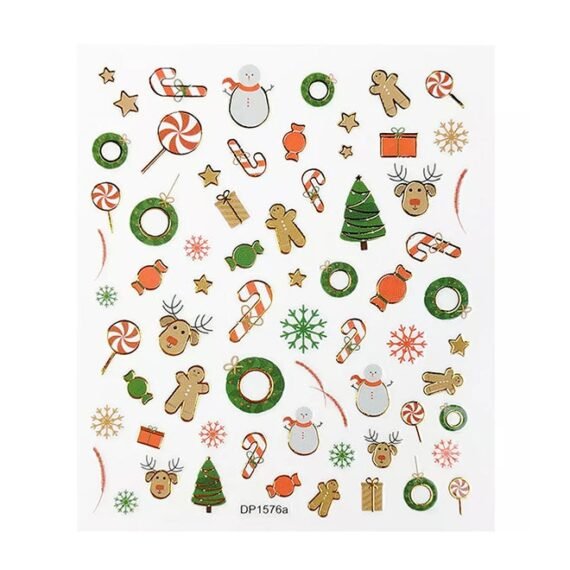 3D Design Stickers For Nails Art Decoration dp1576a