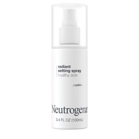 Radiant Makeup Setting Spray, Long-Lasting & Weightless Face Setting Mist for Healthy Looking, Glowing Skin, 3.4 Fl Oz