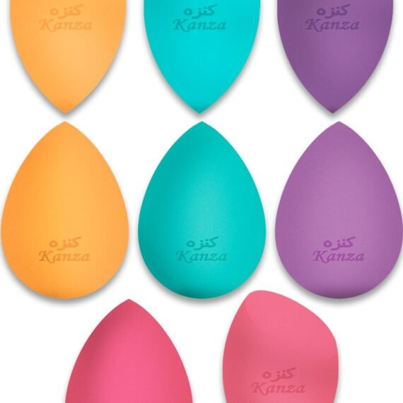 8 pcs Dry and Wet Use Makeup Sponge Set Multicolor Soft Beauty Sponge Makeup Sponge Blender Cosmetic Foundation Sponge Set