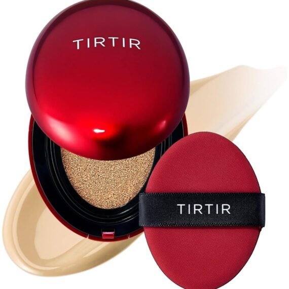 TIRTIR Mask Fit Red Cushion #24W Soft Beige 0.63 oz (18 g) Full Coverage