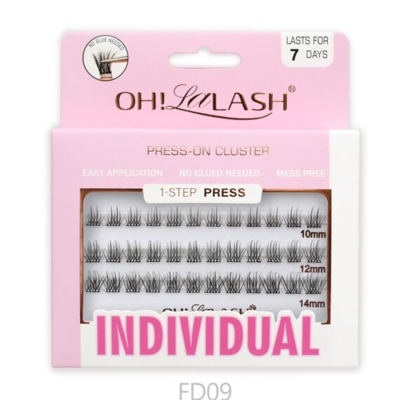 30pcs lash clusters, self adhesive no glue needed eyelash extensions wispy individual false eyelash for women