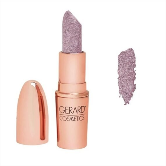 Glitter Lipstick - Highly Pigmented Formula Gives Metallic Finish - Glides Smoothly - Comfortable and Long-Lasting - Wear Alone or Layered Over Another Hue - DM Me - 0.14 oz