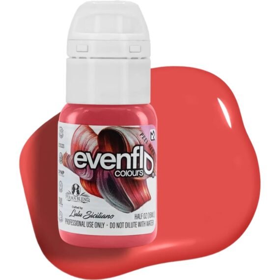Evenflo Malina Ice15 Lip Pigments 15Ml Professional Quality Semi-Permanent Lip Blush And Tint Pigment For Vibrant, Long-Lasting Lip Color