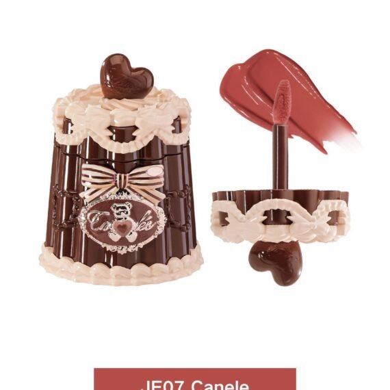 The Sweetie Bear Collection Coating Lip Jelly –JE07 Canelé | Red Tea Latte Gloss