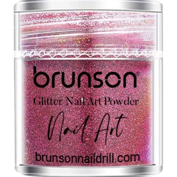 Nail Art Glitter Powder -  Iridescent Fine Glitter Powder for gel nail polish -  gel and acrylic nail art powder (Diamond Dust) BGP43