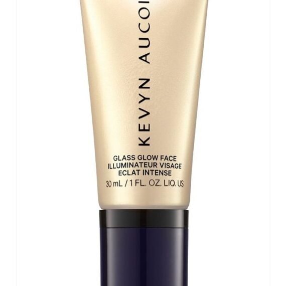 Glass Glow Face, Solar Quartz: Multi-purpose universal dewy highlighter for face and body. Creates glowing youthful-looking hydrated skin with a glassy complexion. Makeup artist go to.