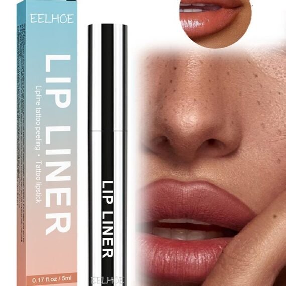 Lip Liner Stay-N - Peel Off Lip Liner Tattoo, Peel Off Lip Stain, Long Lasting Lip Stain Peel Off, Infused with Hyaluronic Acid & Vitamin E