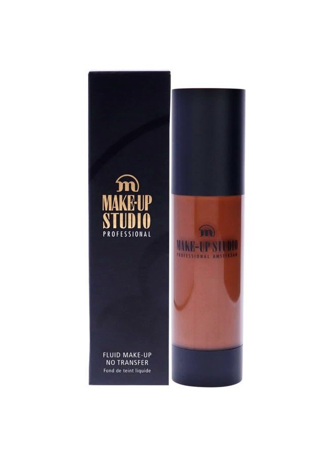 Make-Up Studio Professional Make-Up Fluid Foundation No Transfer - Creates A Soft-Focus, Velvety Natural Finish - Delivers Long-Wearing Light To Medium Coverage - Olive Brown - 1.18 Oz