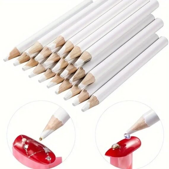 10pcs Rhinestone Picker Pen, Nail Art Pen For Rhinestones Pick Up, Dotting Tool For Nail Art Decoration Pen