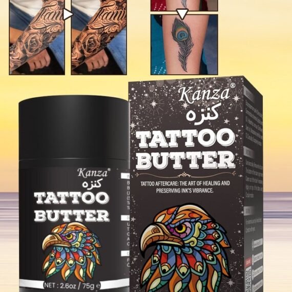 75g Tattoo Aftercare Butter Tattoo Balm Cream Moisturizer Hydrates New Tattoos Revives Old Tattoos Daily Tattoo Healing Brightener Tattoo Lotion Color Enhancement & Brightener Balm