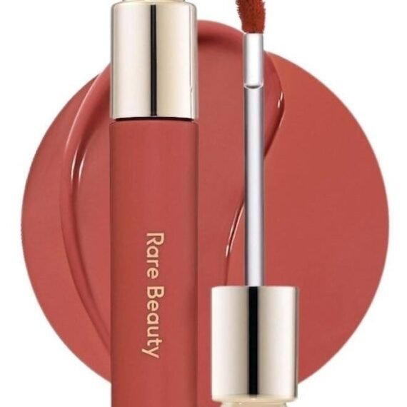 Rare Beauty by Selena Gomez Soft Pinch Tinted Lip Oil Stain - Serenity (Warm Rose, 3ml) - Hydrating, Lightweight, and Long-Lasting Lip Tint with a Glossy Finish