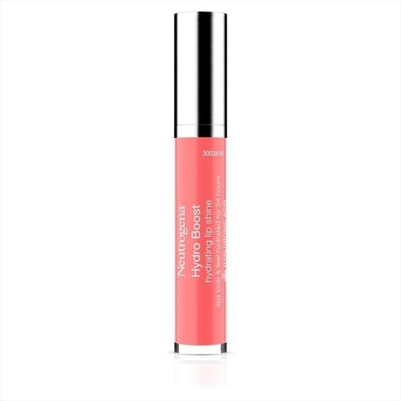 Hydro Boost Hydrating Lip Shine, 30 Flushed Coral Color 0.10 Oz