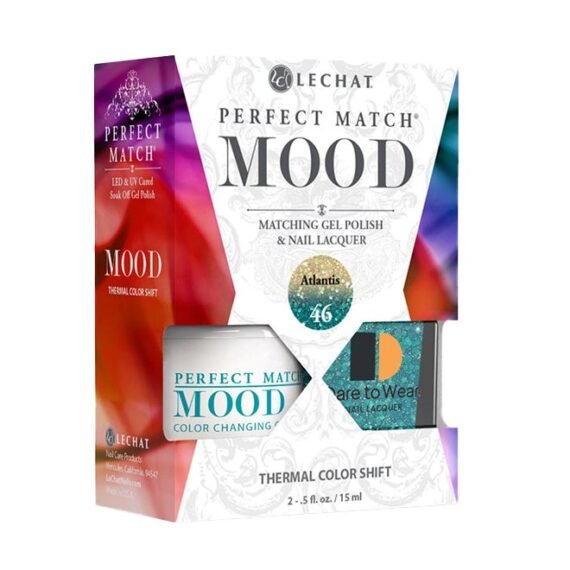 Mood Gel Nail Polish Change Temperature Color 15ml Atlantis Thermal Color Shift PMMDS46