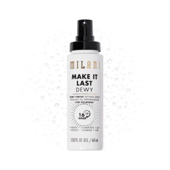 Make It Dewy Setting Spray 3 in 1- Hydrate + Illuminate + Set (2.03 Fl. Oz.) Makeup Finishing Spray - Makeup Primer & Hydrating Setting Spray