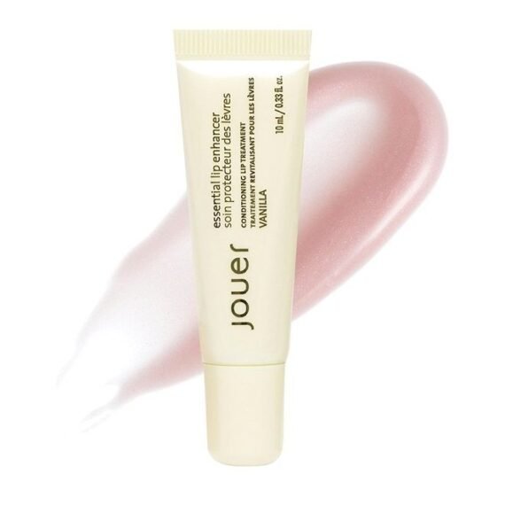 Essential Lip Enhancer - Plumping Lip Gloss - Enhancing Lip Conditioner - Moisturize, Plump, & Nourishing Lip Care - Jojoba Seed Oil and Maxi Lip Formula for Moisturizing and Fullness, Vanilla