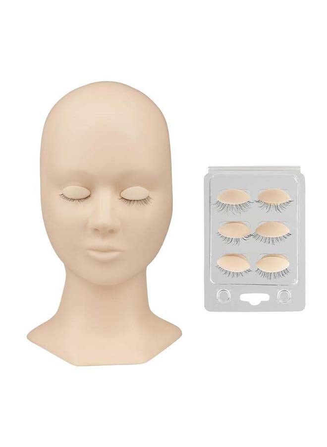No Model, Problem Silicone Practice Eyelids For Eyelash Extension Training And Practice - EEPM