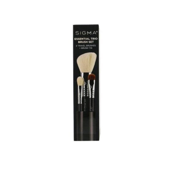 Essential Trio Brush Set- Black