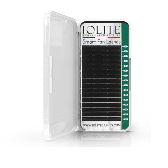 Eyelash Extension Smart Fan Lashes – Easy-Fan Volume Lashes, Lightweight & Curl-Retaining, Vegan DIY Lash ExtensionsB Curl 0.07 Thickness Eyelashes Lashes ISFB7T - 14 MM