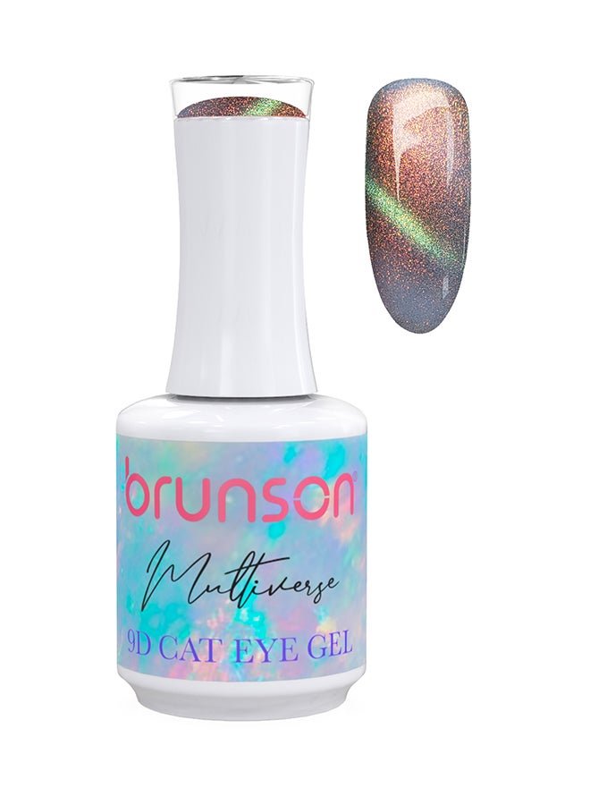 Multiverse 9D Cat Eye Gel Polish Galaxy Magnetic UV LED Gel Nail polish 18ml Chameleon Magnetic Gel Soak Off UV LED Gelish Polish D15N