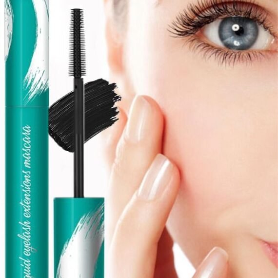 Mascara Liquid Lash Extension Black Mascara for Natural Lengthening and Thickening Effect Waterproof and Smudge Proof Mascara No Flaking No Clumping Lasting All Day Liquid Mascara 01
