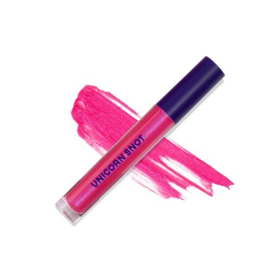 Liquid Metal Lip Paint | Intense Pigment, Non-drying, Metallic Lip Color Makeup for Holiday, Stocking Stuffers, Christmas Gift | Vegan & Cruelty-free Lip Makeup - GLOW (Alpha Pink)